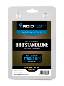 Drostanolone enanthate and drostanolone propionate roidtest testing kit